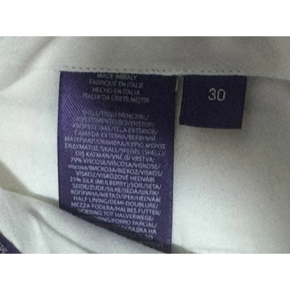 Ralph Lauren Purple Label Ivory Silk Trousers 30 Custom Shawl Tux Jacket Set 40R